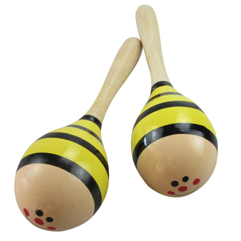 Wooden Maracas 2pc