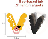 Alphabet Magnets: Upper & Lower Case Animal Letters 52pc