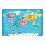 World Map Puzzle 48pc