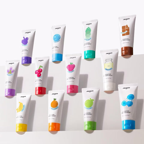 Scented Finger Paint: 12 Colours 60ml