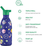 Cool Bottles Kids Reusable Thermal Bottle: Stellar Journey 500ml