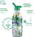 Cool Bottles Kids Reusable Thermal Bottle: Outdoor Adventure 500ml