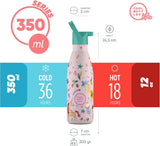 Cool Bottles Kids Reusable Thermal Bottle: Funny Unicorns 350ml