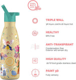 Cool Bottles Kids Reusable Thermal Bottle: Magical Fairies 350ml