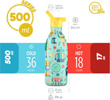 Cool Bottles Kids Reusable Thermal Bottle: Short Circuit 500ml