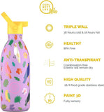Cool Bottles Kids Reusable Thermal Bottle: Fly Free 500ml