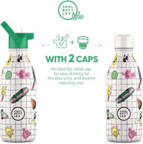 Cool Bottles Kids Reusable Thermal Bottle: Play Mode 500ml
