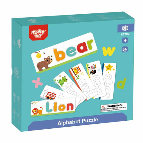 Alphabet Puzzle: Animal Cards 56pc