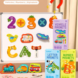 Number Magnets: Fruits & Vegetables 26pc