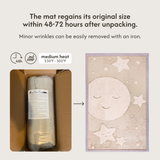 Hakuna Matte Cloud Soft Children’s Carpet: Moon & Stars 2.8m x 2m
