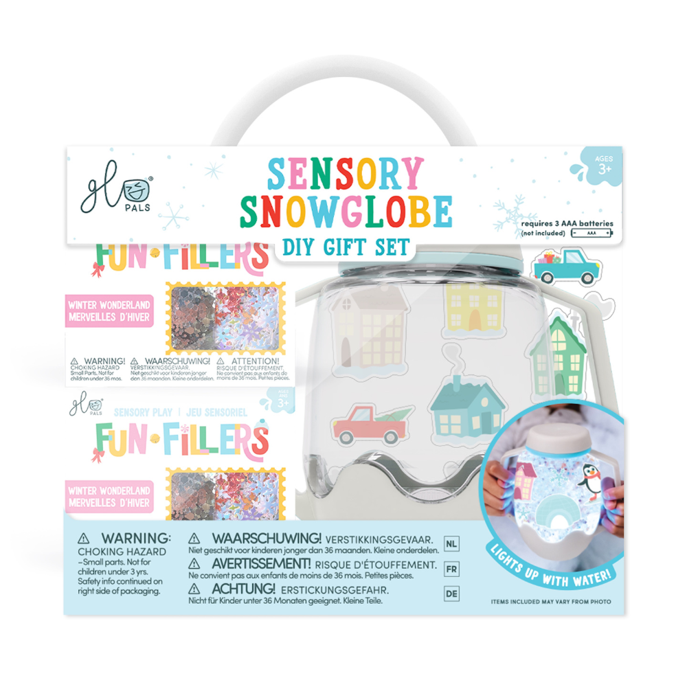 Sensory Snowglobe DIY gift Set