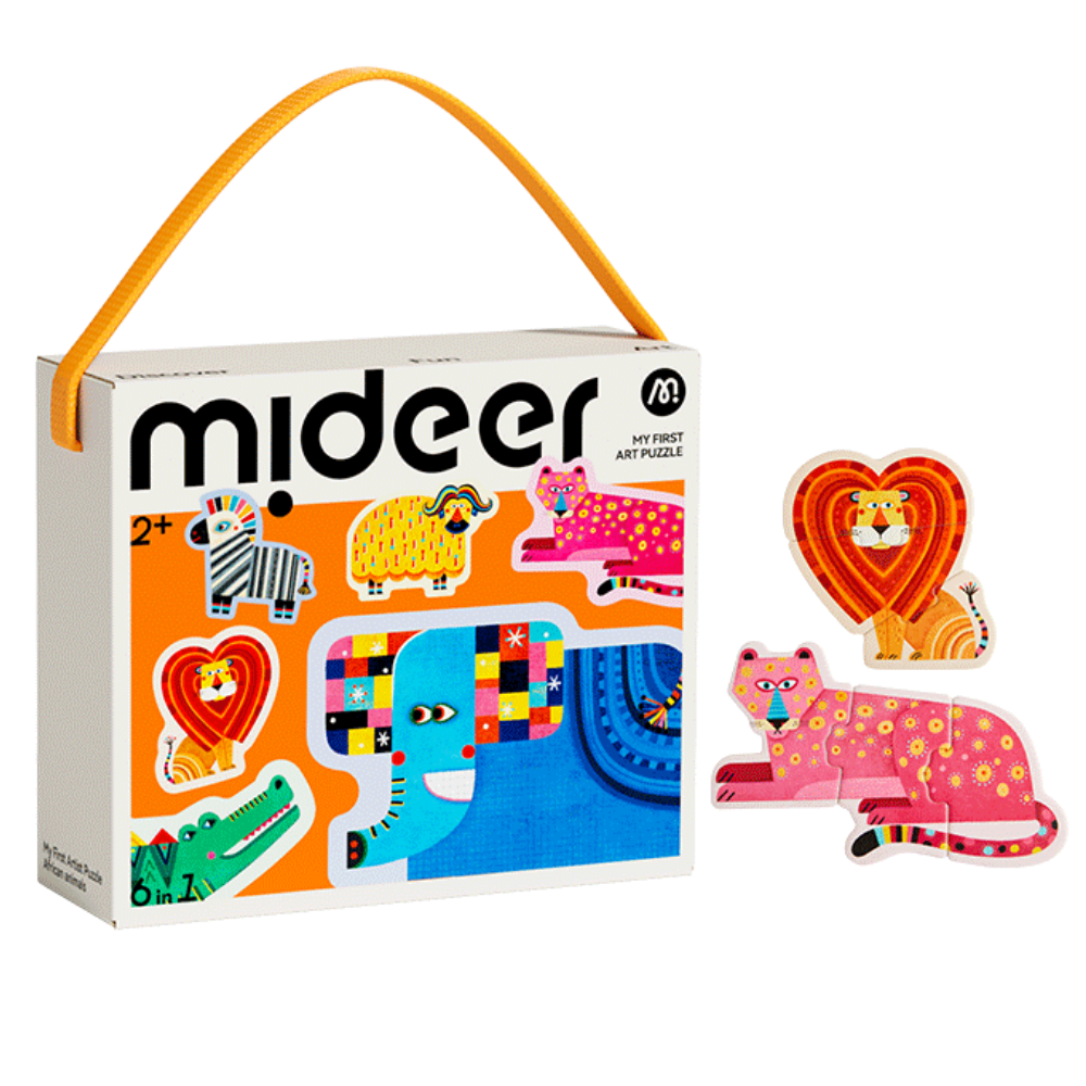 My First Art Puzzle: African Animals 6 in 1
