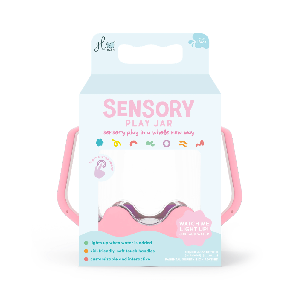 Sensory Play Jar: Bubblegum