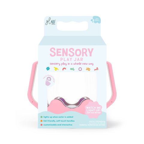 Sensory Play Jar: Bubblegum