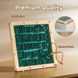 Magnetic Alphabet Tracing Board
