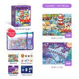 Level Up! Puzzles - Level 6: Relaxing Holiday 154-180pc