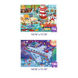 Level Up! Puzzles - Level 6: Relaxing Holiday 154-180pc