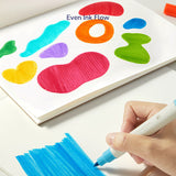 Translucent Dual Tip Markers: 6 Colours