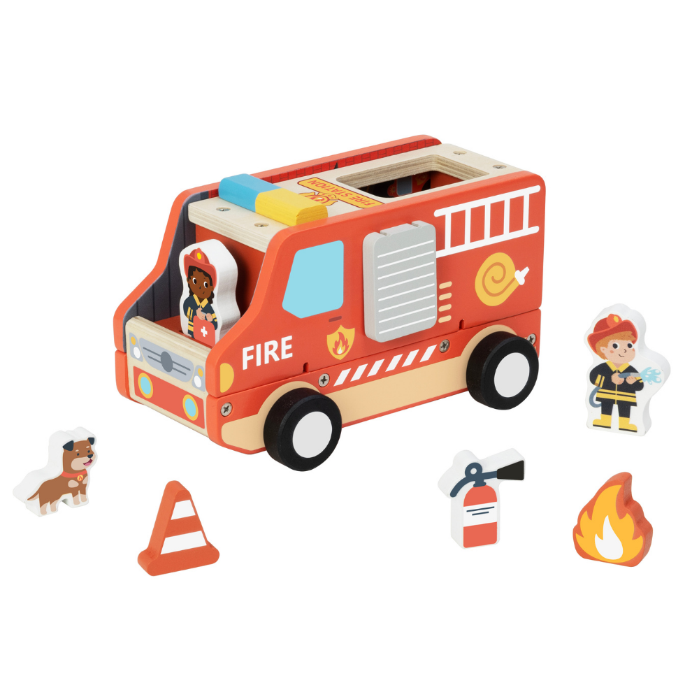 Fire Truck Set 7pc