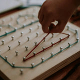 Rubber Band Geoboard 69pc