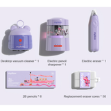 Artist Electric Stationery Set Lilac