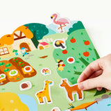 Reusable Jelly Sticker Set: The Fairy Tree House 38pc