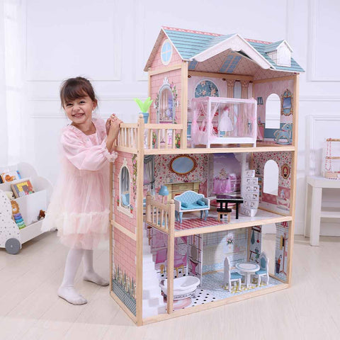 Charlotte Doll House & 11 Accessories