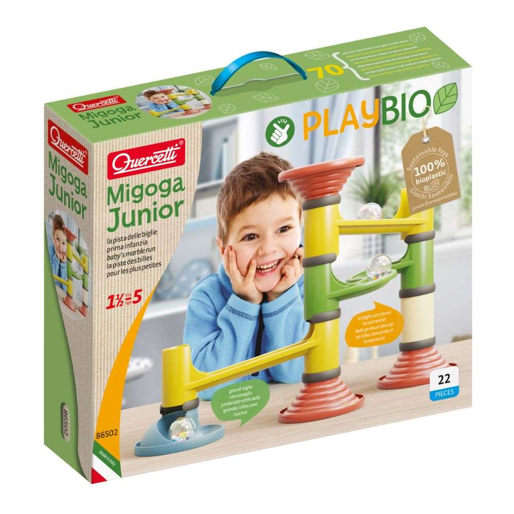 PlayBio: Migoga Junior Marble Run 22pc