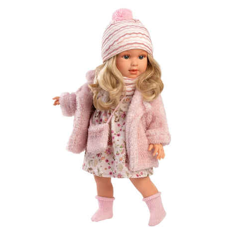 Llorens - Baby Girl Doll with Pink Outfit & Accessories: Lucia 40cm