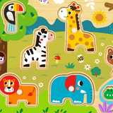Animal Puzzle 9pc