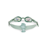Swim Goggles: Green Dog