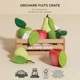 Orchard Fruits Crate 8pc