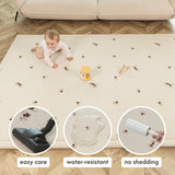 Hakuna Matte Cloud Soft Children’s Carpet: Floral Design 2m x 1.5m