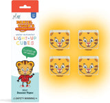 Glo Pals: Water Activated Light-Up Sensory Toys - Daniel Tiger (Orange) 4pc