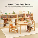 Wooden 3-Shelf Storage & Organiser 90 x 113cm