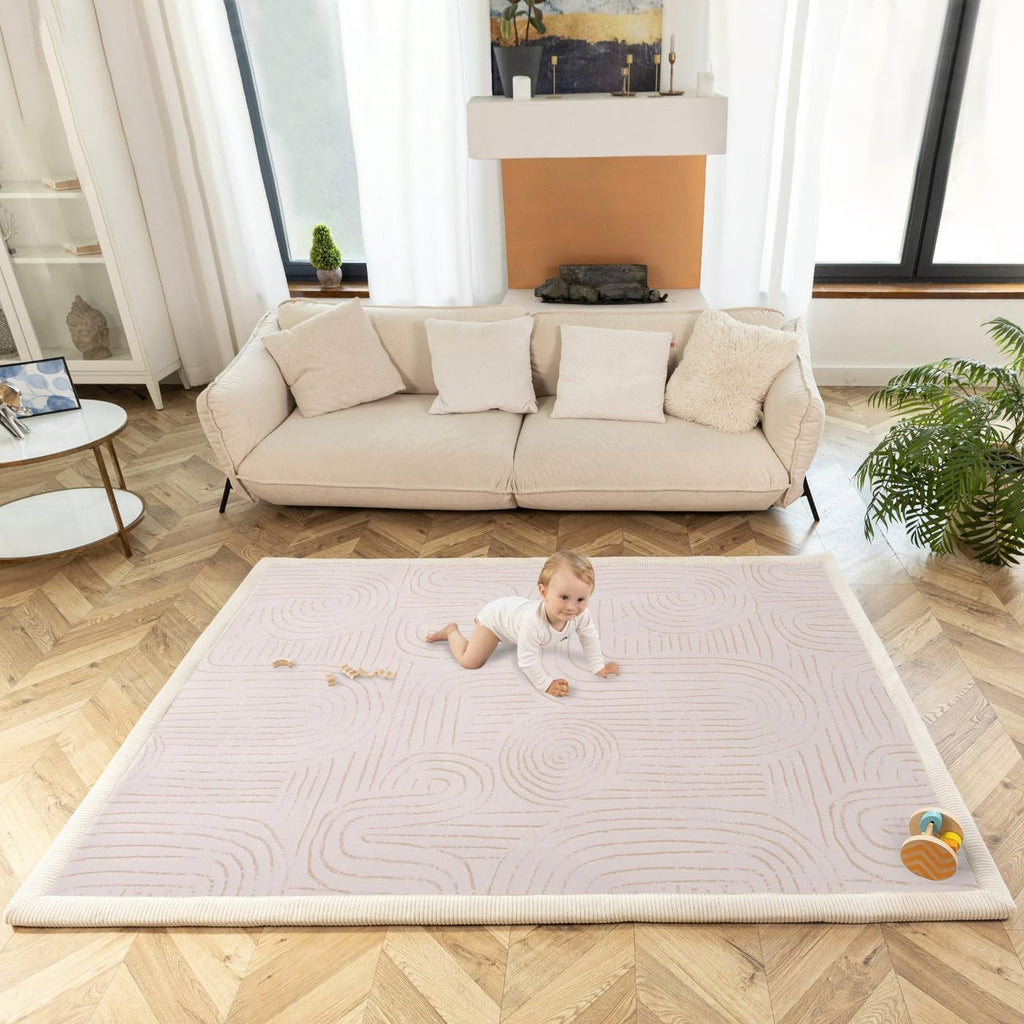 Hakuna Matte Cloud Soft Children’s Carpet: Zen Garden 2m x 1.5m