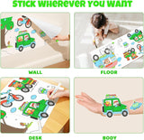 Sticky Colouring Poster: Transport