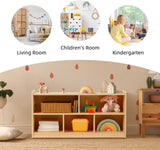 Wooden Shelf and Toy Storage: Plywood 114 x 60cm