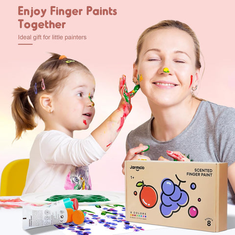 Scented Finger Paint: 12 Colours 60ml