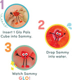 Glo Pals: Water Activated Light-Up Sensory Toys - Sammy (Red) 3pc