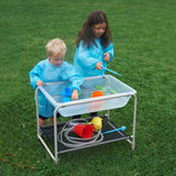 Translucent Sand & Water Sensory Tray with Stand