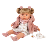 Llorens - Baby Girl Doll with Crying Mechanism & Clothing: Julia 42cm