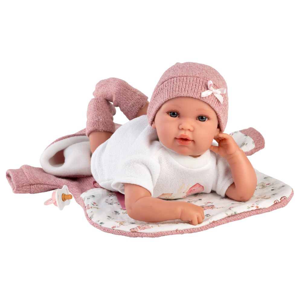 Llorens - Baby Girl Doll with Clothing & Sleeping Bag: Arianna 36cm