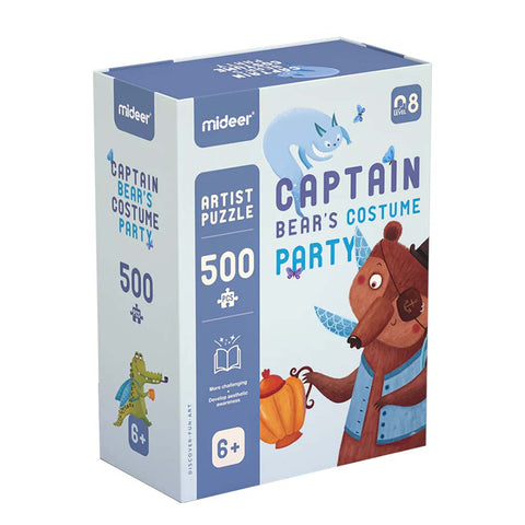 Captain Bear's Costume Party Puzzle 500pc