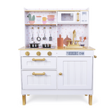 Wooden Play Kitchen with Accessories