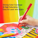Acrylic Markers Ultra-Soft Nib: 12 Colours