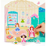 Princess Dress-Up: Reusable Jelly Sticker Set 61pc