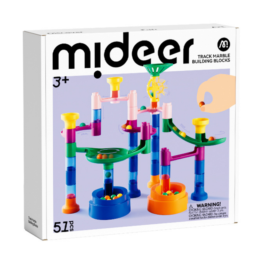 Track Marble Building Blocks 51pc