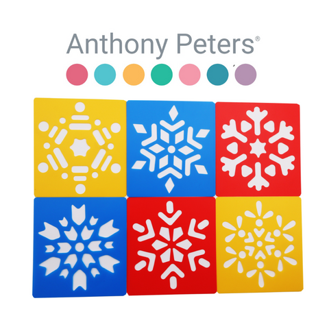 Stencils: Snowflakes 6pc