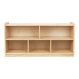 Wooden Shelf and Toy Storage: Plywood 114 x 60cm